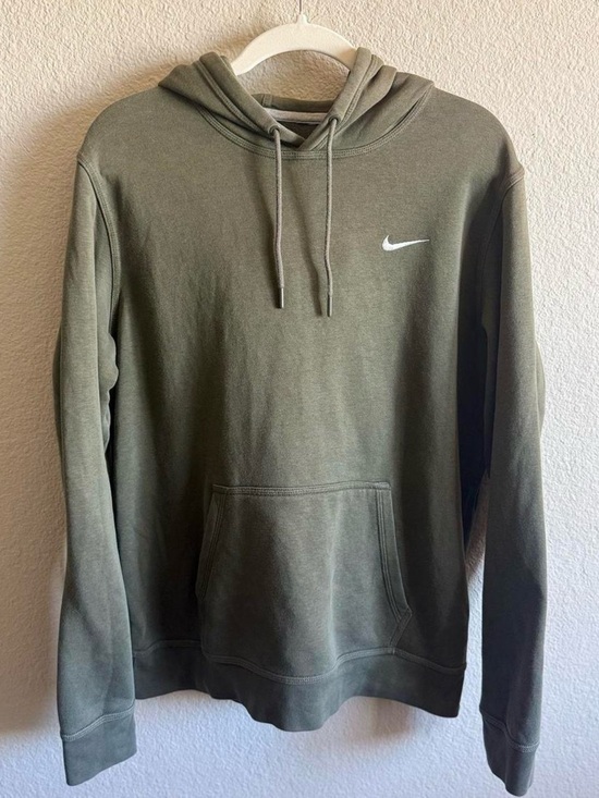 Nike Other - Nike Olive Green Solo Swoosh Hoodie - Loungewear Athleisure Athletic Size L